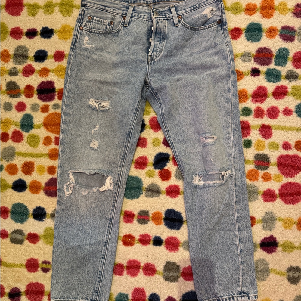 Levi women jeans 501 tapered size 29